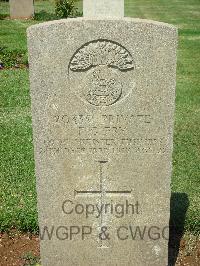 Jerusalem War Cemetery - Fry, F G