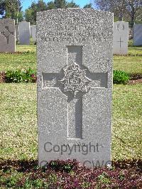 Jerusalem War Cemetery - Galling, G