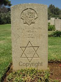 Jerusalem War Cemetery - Geffen, E