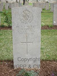 Jerusalem War Cemetery - Gifford, F W
