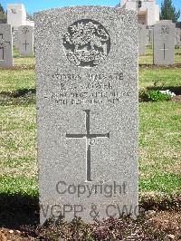 Jerusalem War Cemetery - Gower, R G