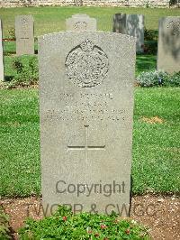 Jerusalem War Cemetery - Grant, Cephas Jefferson