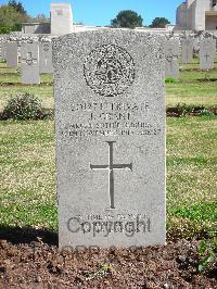 Jerusalem War Cemetery - Grant, John
