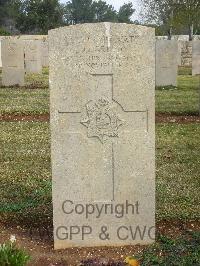 Jerusalem War Cemetery - Greedy, L G