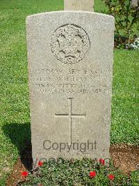 Jerusalem War Cemetery - Hammett, Frederick William