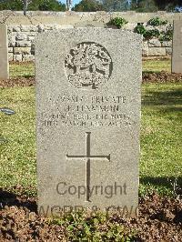 Jerusalem War Cemetery - Hammon, C F