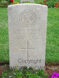 Jerusalem War Cemetery - Hampson, George