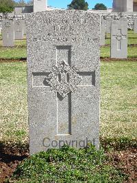 Jerusalem War Cemetery - Reid, J