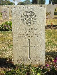 Jerusalem War Cemetery - Sawford, E