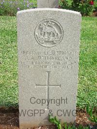 Jerusalem War Cemetery - Sutherland, John Alexander