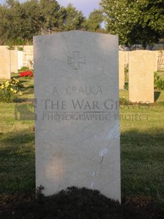 Jerusalem War Cemetery - GRALKA, A