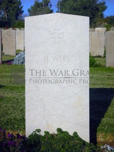 Jerusalem War Cemetery - WEPS, H