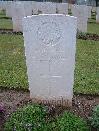 Ecoivres Military Cemetery Mont St. Eloi - White, Walter James