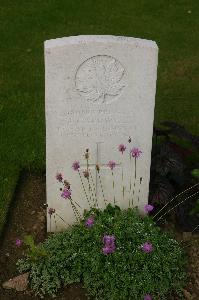 Villers Station Cemetery Villers Au Bois - Cardwell, J