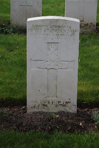 Canada Farm Cemetery - Adams, Henry Gordon