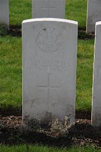 Canada Farm Cemetery - Park, J H