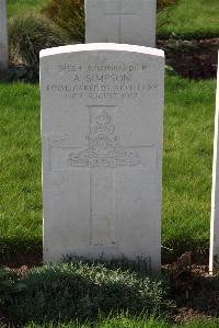 Canada Farm Cemetery - Simpson, A