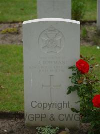 Strand Military Cemetery - Bowman, J