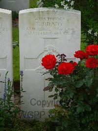 Strand Military Cemetery - Brady, T