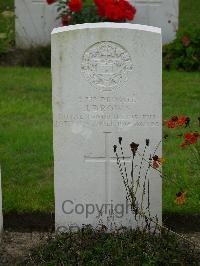 Strand Military Cemetery - Brown, J