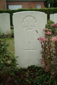 Strand Military Cemetery - Burgess, Edward Allan