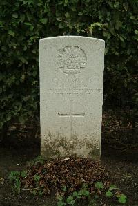 Strand Military Cemetery - Cook, Peter Garnett