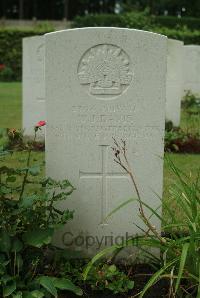 Strand Military Cemetery - Davis, William James