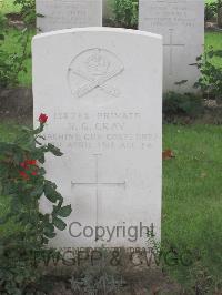 Strand Military Cemetery - Gray, R G