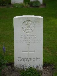 Strand Military Cemetery - Holland, W