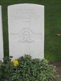 Strand Military Cemetery - Johnson, E