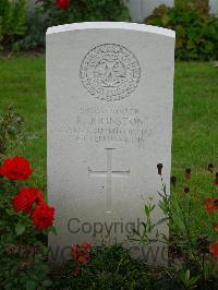 Strand Military Cemetery - Johnston, R