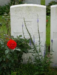 Strand Military Cemetery - McDonagh, H J