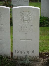 Strand Military Cemetery - Mills, J