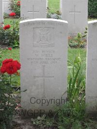 Strand Military Cemetery - Mills, W