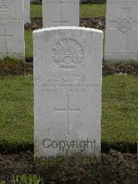 Strand Military Cemetery - Nelson, Alfred Ernest