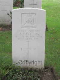 Strand Military Cemetery - Partridge, G A