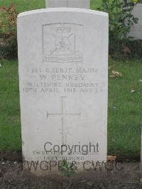 Strand Military Cemetery - Penney, W