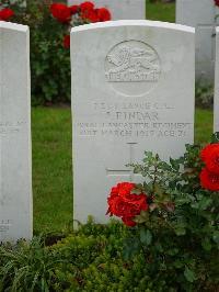 Strand Military Cemetery - Pindar, J