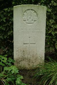 Strand Military Cemetery - Simmons, Edward Marshall Michael