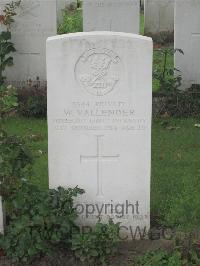 Strand Military Cemetery - Vallender, William