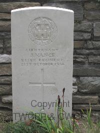 Strand Military Cemetery - Vance, J