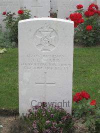 Strand Military Cemetery - Ward, J L