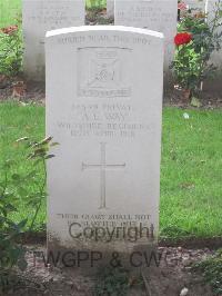 Strand Military Cemetery - Way, A E
