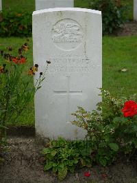 Strand Military Cemetery - Whiteside, J