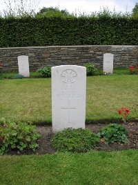 Dickebusch Old Military Cemetery - Alban, H C