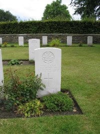 Dickebusch Old Military Cemetery - Burkmar, William Henry