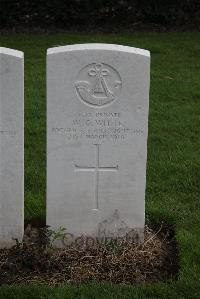 Essex Farm Cemetery - White, W G