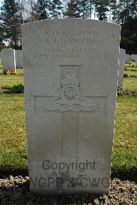 Heverlee War Cemetery - Hawkins, Albert Jack