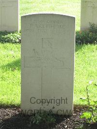 Irish House Cemetery - Clitheroe, F A