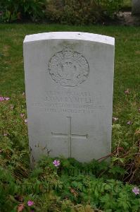 Dozinghem Military Cemetery - Dalrymple, J